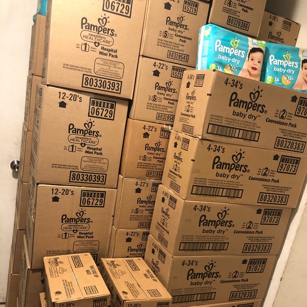 Pampers NB-6 and wipes
